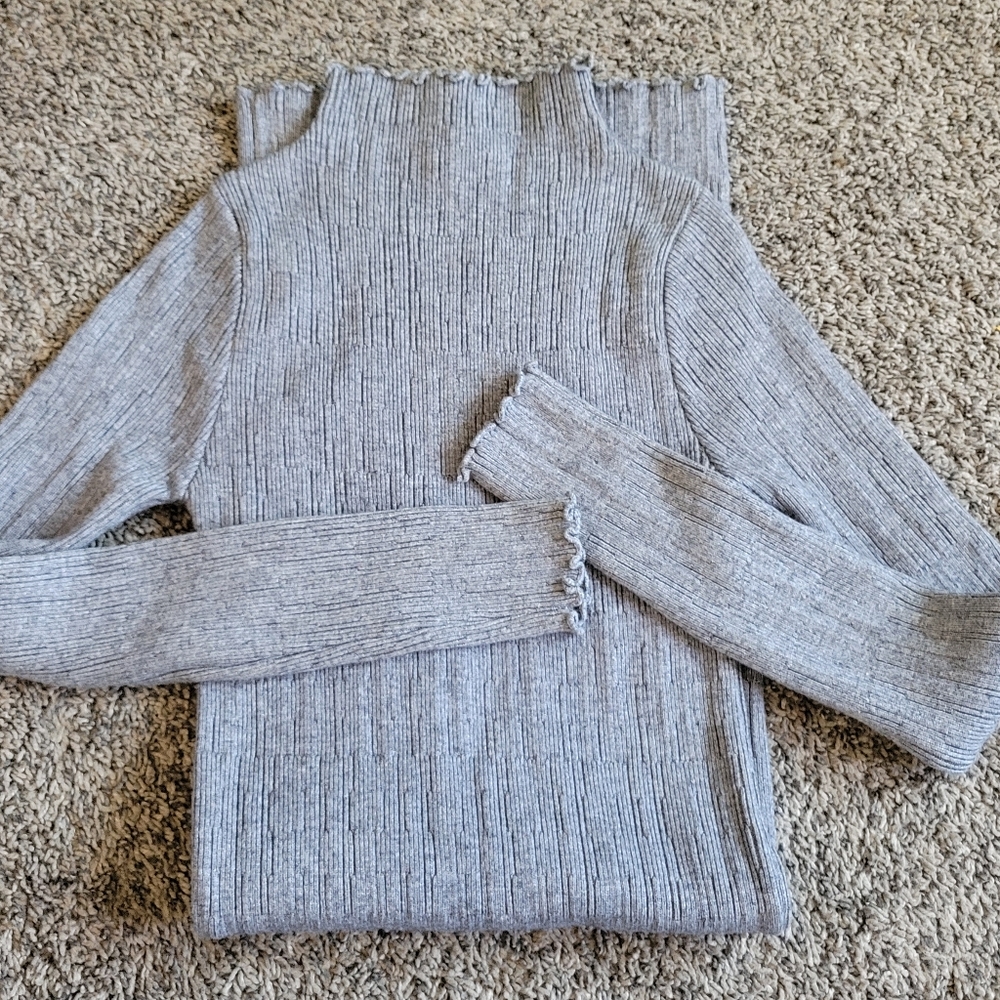 Princess polly uprising sweater grey dress